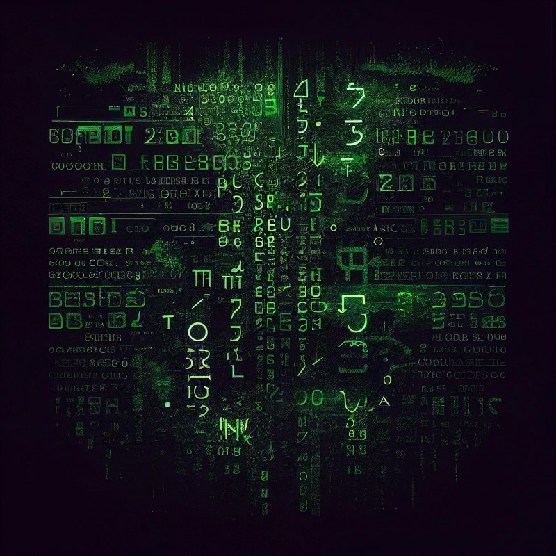 Cyberspace Matrix-Themed Wallpapers