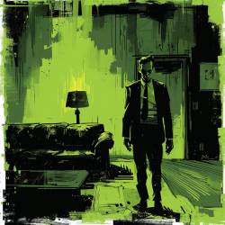 Green-Themed Noir Comics