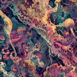 Vibrant Abstract Poster Art