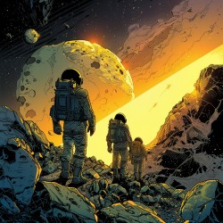 Sci-Fi Comic Illustrations