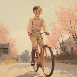 1950s Soft Color Illustrations