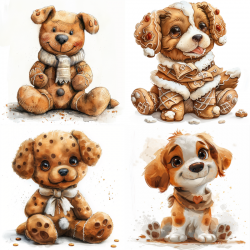 Gingerbread Art Illustrations