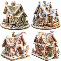 Gingerbread Art Illustrations