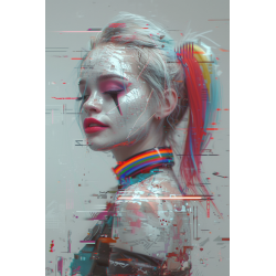 Glitch Effect Portrait