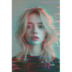 Glitch Effect Portrait