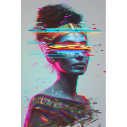 Glitch Effect Portrait