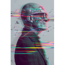 Glitch Effect Portrait