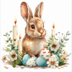 Easter Watercolor Art