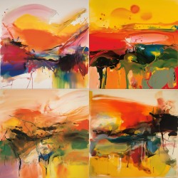 Expressive Abstract Paintings