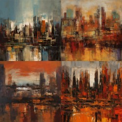 Expressive Abstract Paintings