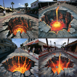 Genial Optical Illusion 3D Street Art