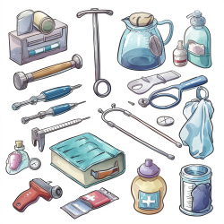 Watercolor Occupational Clip Art