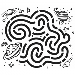 Hand Drawn Mazes For Kids Illustrations