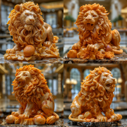 Cute Fruits And Vegetables Sculptures