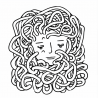 Spaghetti Style Hand Drawn Mazes for Kids