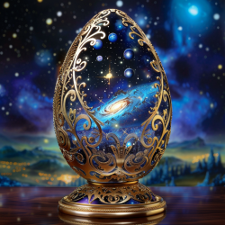 Filigree Easter Egg Sculptures