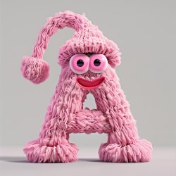 Sweet Wool Letter Characters