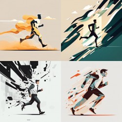 Contemporary Vector Character Art