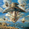 Oneiric Surreal Visions Oil Paintings