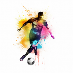 SPORTS VECTOR COLOR WATERCOLOR