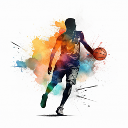 SPORTS VECTOR COLOR WATERCOLOR