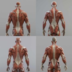 3D Human Digital Casts For Anatomy Studies