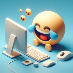 Delightful Emoji Scene