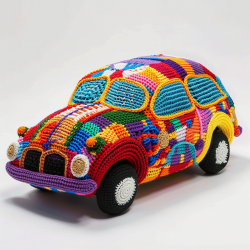 Beautiful 3D Crocheted Objects
