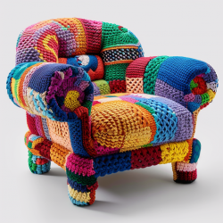 Beautiful 3D Crocheted Objects