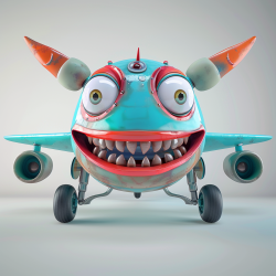 3D Cute Monsterized Objects For Kids