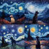 Artistic Paintings Channeling Van Gogh