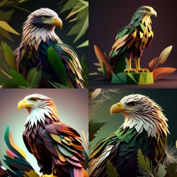 3D Animal Illustrations