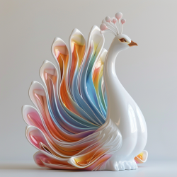 Porcelain Vintage Trinket Sculptures