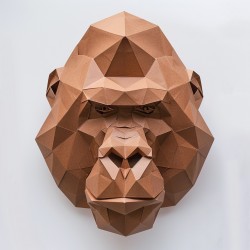 3D Origami Animal Trophies