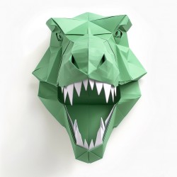 3D Origami Animal Trophies