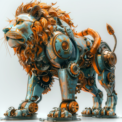 3D Steampunk Animals Designs