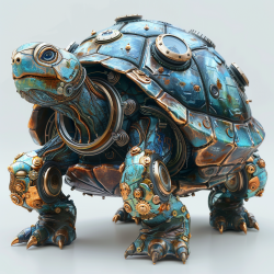 3D Steampunk Animals Designs