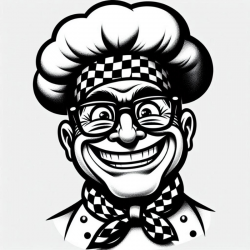 Black And White Caricatures