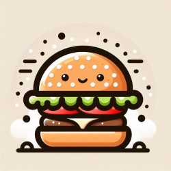 Linear Cartoon Food Icons