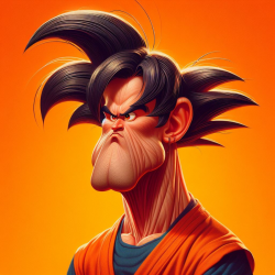 Dragon Ball Z Caricatures