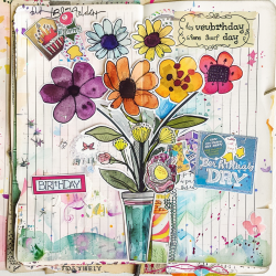 My Birthday Junk Journal Pages