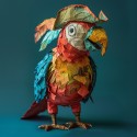 Lovely Characters Made Of Papier-mâché