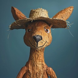 Lovely Characters Made Of Papier-mâché