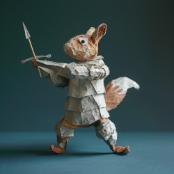 Lovely Characters Made Of Papier-mâché