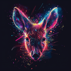 Psychedelic Animals  T-shirts