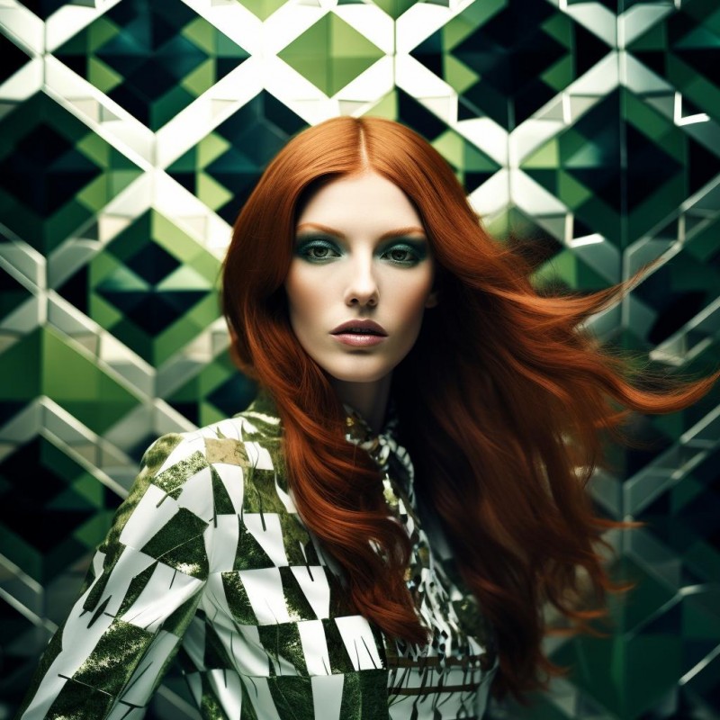 Geometric Fashion Photography