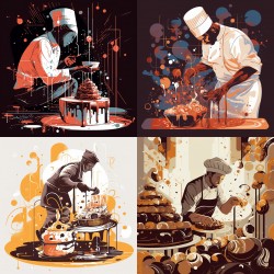 Culinary Vector Artistry