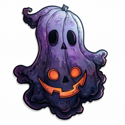 Purple Halloween Clipart