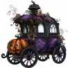 Purple Halloween Clipart