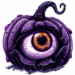 Purple Halloween Clipart